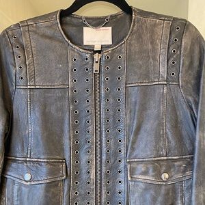 Banana Republic leather jacket Heritage Collection